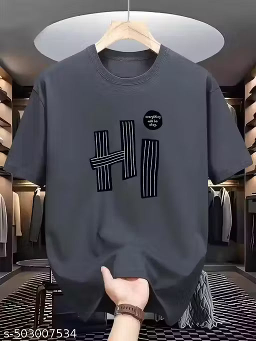 |Men Printed Round neck Tshirt|Men Graphic print