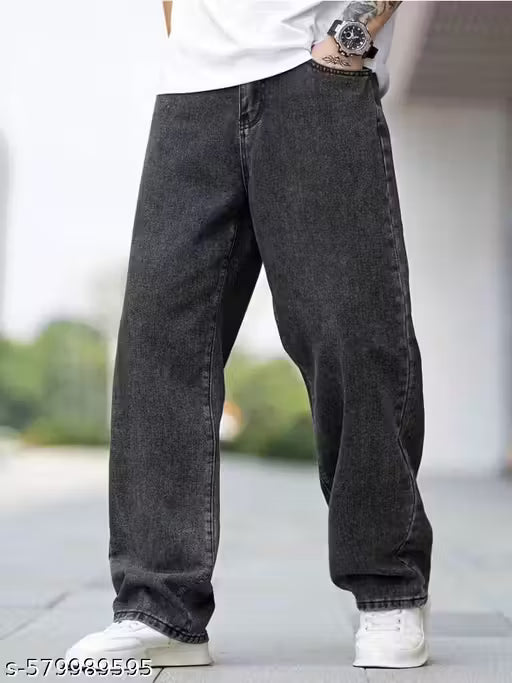 Demin baggy jeans